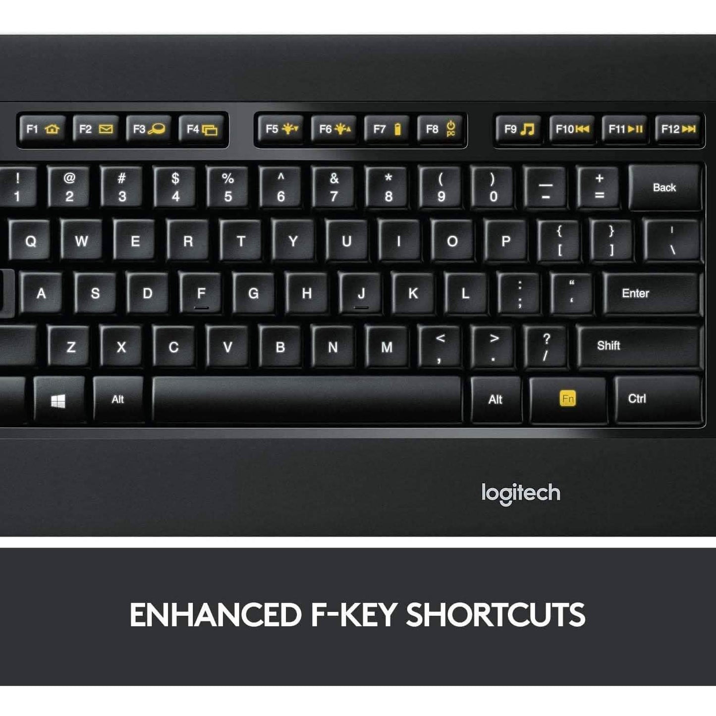 Logitech K800 Wireless Illuminated Computer Keyboard (Refurbished)