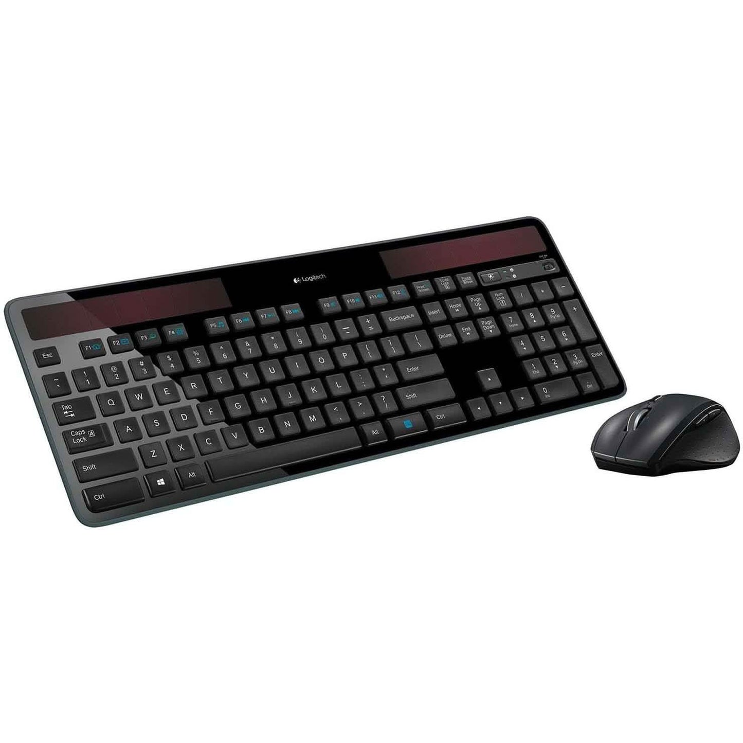 Logitech MK750 Wireless Solar Keyboard & Marathon Mouse Combo (Refurbished)