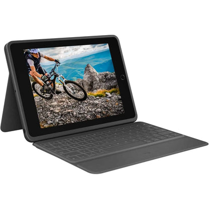 Logitech Rugged Folio - iPad (7th, 8th & 9th Generation) Protective Keyboard Case