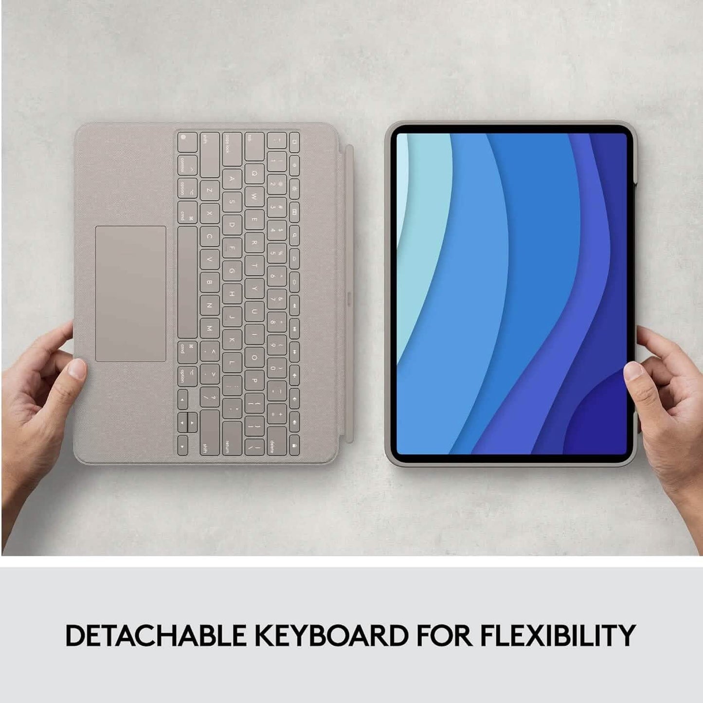 Logitech Slim Folio Bluetooth Keyboard Case for iPad (10th Generation) with Integrated Wireless Keyboard (Refurbished)
