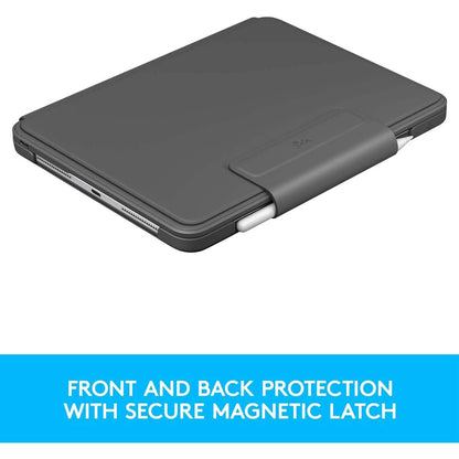 Logitech Slim Folio Pro Backlit Bluetooth Keyboard Case for iPad Pro 11-inch (1st, 2nd, 3rd, 4th Gen- 2018, 2020, 2021, 2022) (Refurbished)