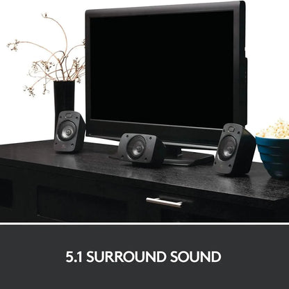 Logitech Z906 5.1 Surround Sound Speaker System - THX, Dolby Digital and DTS Digital Certified (Refurbished)