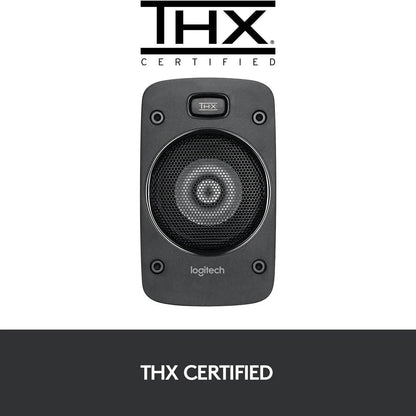 Logitech Z906 5.1 Surround Sound Speaker System - THX, Dolby Digital and DTS Digital Certified (Refurbished)