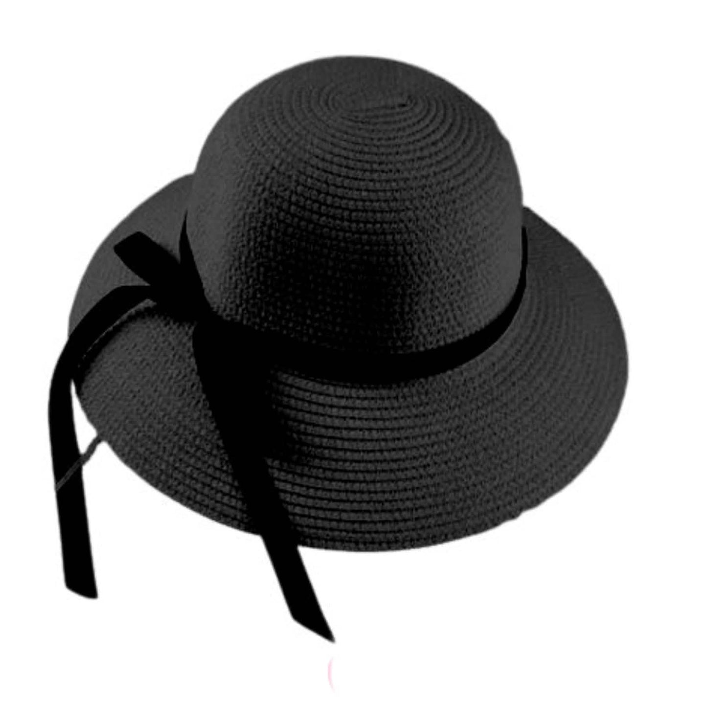Lulu & Lilo Women's Sun Hat With Bowtie Ribbon Collection
