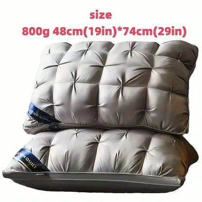 Luxury 5-Star Hotel Quality Pillow Hypoallergenic Polyester Cover