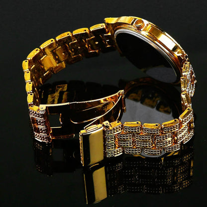 Luxury Crystal Rhinestone Quartz Watch