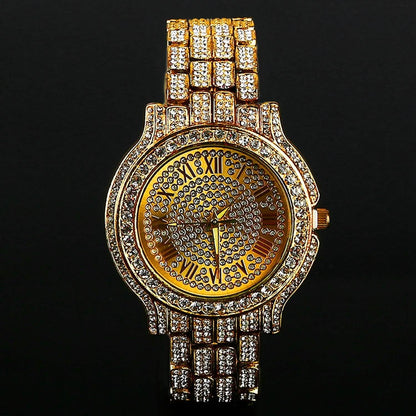 Luxury Crystal Rhinestone Quartz Watch