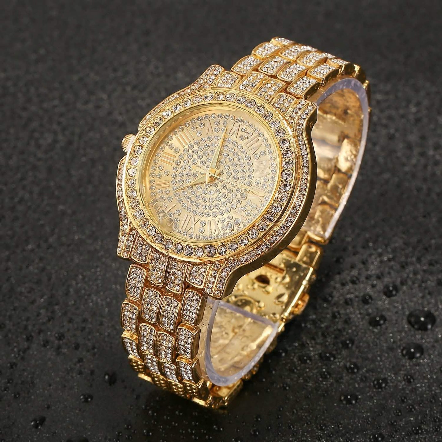 Luxury Crystal Rhinestone Quartz Watch