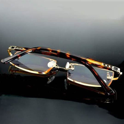 Luxury Men Diamond Glasses