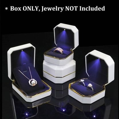 Luxury Ring Box with LED Light