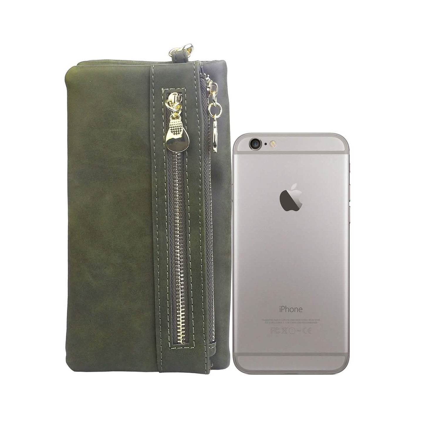 Luxury Women's Leather Clutch Wallet