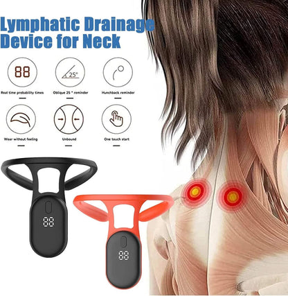 Lymphatic Drainage Device For Neck