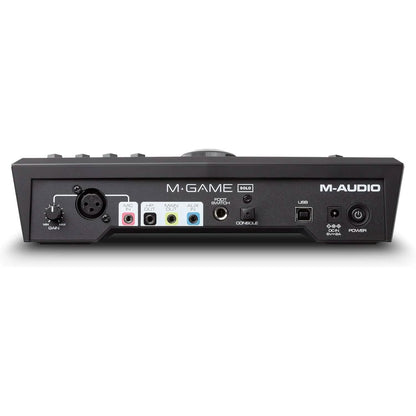 M-Game Solo USB Audio Interface Mixer for Streaming and Gaming  (Refurbished)