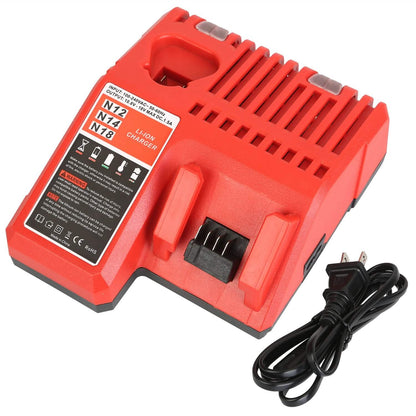 M12 M18 Rapid Fast Charger Fit for Milwaukee Battery