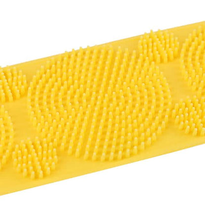 Magic Silicone Brush with Self-Adhesive Hook Bath Towel