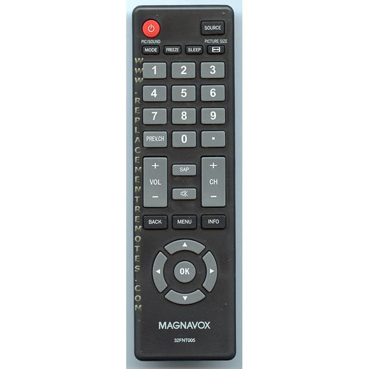 Magnavox 32FNT005 TV Remote Control