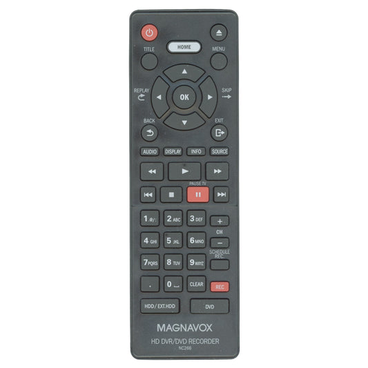 Magnavox NC266UH DVDR Remote Control | MDR865H/F7 | MDR867H/F7 | MDR868H/F7 - NC266UH