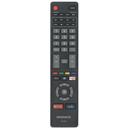 Magnavox NH410UP Smart TV Remote Control | Youtube | Netflix | Vudu - NH410UP