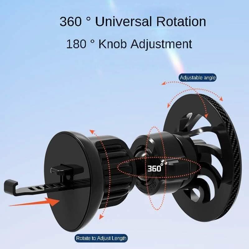 Magnetic Car Phone Holder Car Dashboard Air Vent Strong Magnetic Navigation Fixed Bracket