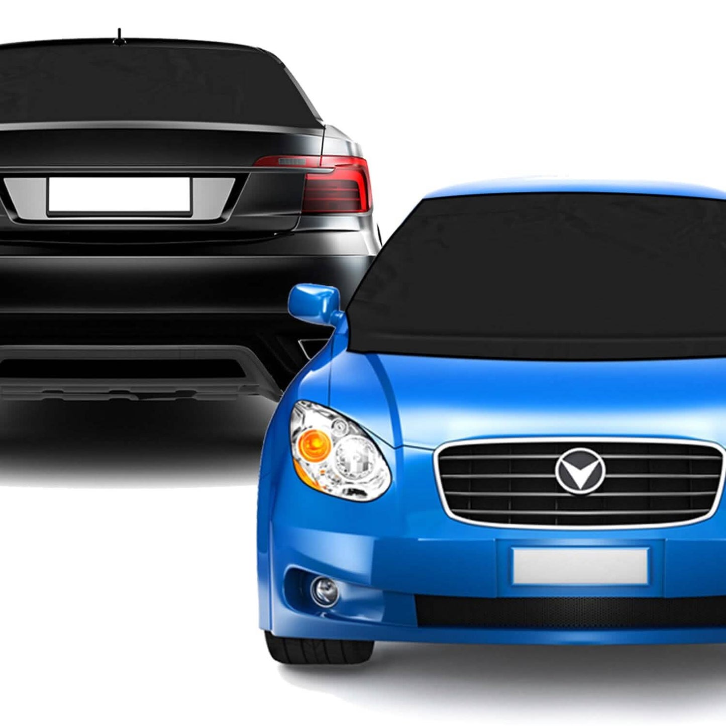 Magnetic Car Windshield Cover Front Rear Protector Fit for All Cars