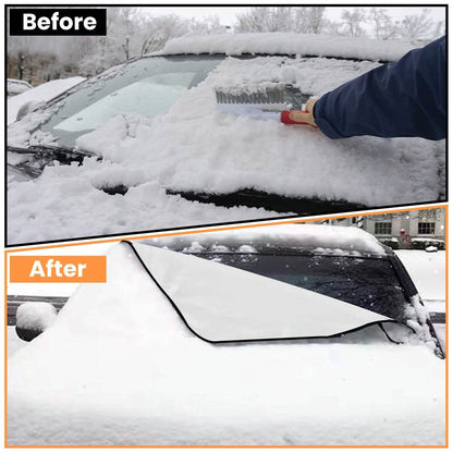 Magnetic Car Windshield Cover Front Rear Protector Fit for All Cars