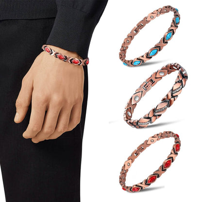Magnetic Energy Therapy Pain Relief Copper Bracelet Unisex