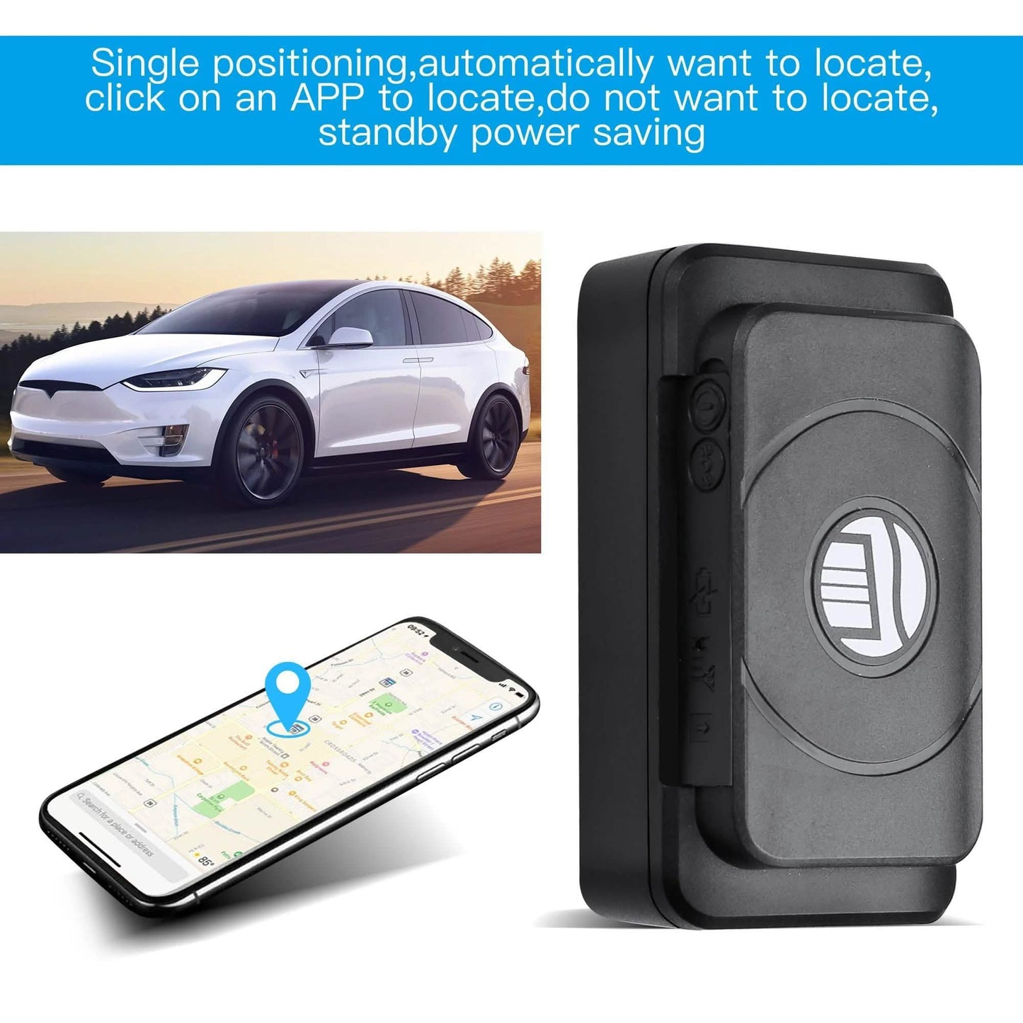 Magnetic Mini GPS Tracker Car Kid GSM GPRS Real Time Tracking Locator Hidden Spy