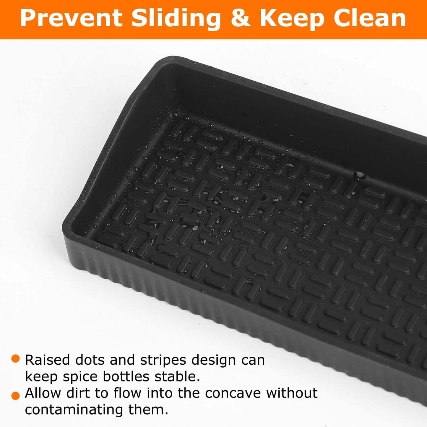 Magnetic Stove Top Shelf Silicone Non-Slip Organizer