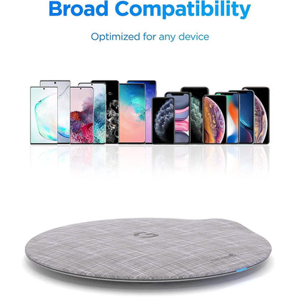 Magnetic Wireless Charger MagSafe-Compatible Desktop Pad with 15W Fast Charging