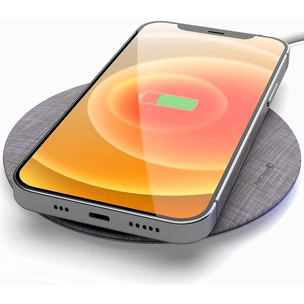 Magnetic Wireless Charger MagSafe-Compatible Desktop Pad with 15W Fast Charging