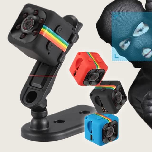 Mini Hidden Spy Camera 1080P Night Vision - Assorted Colors