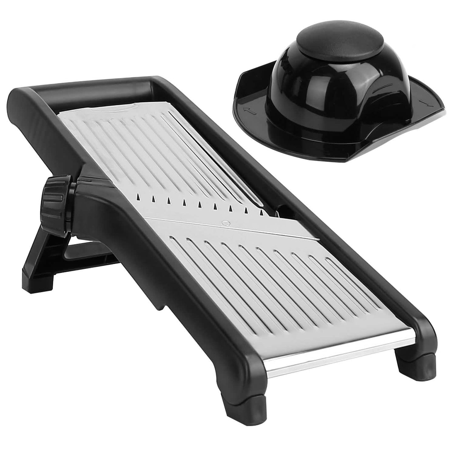 Mandoline Stainless Steel Food Slicer with 5 Adjustable Blades