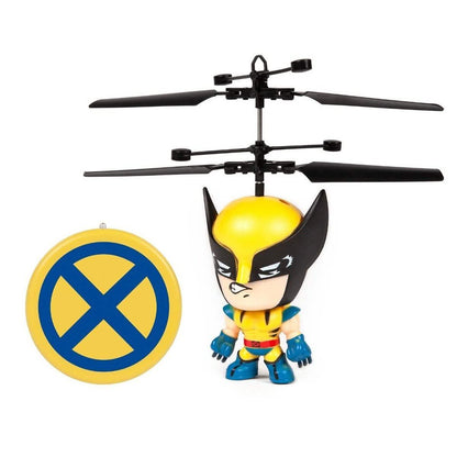 Marvel Licensed 3.5 Inch Flying Figure IR UFO Big Head Helicopter