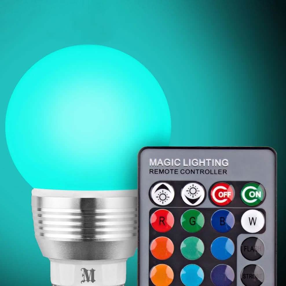 Massimo Retro LED Color Changing Light Bulbs
