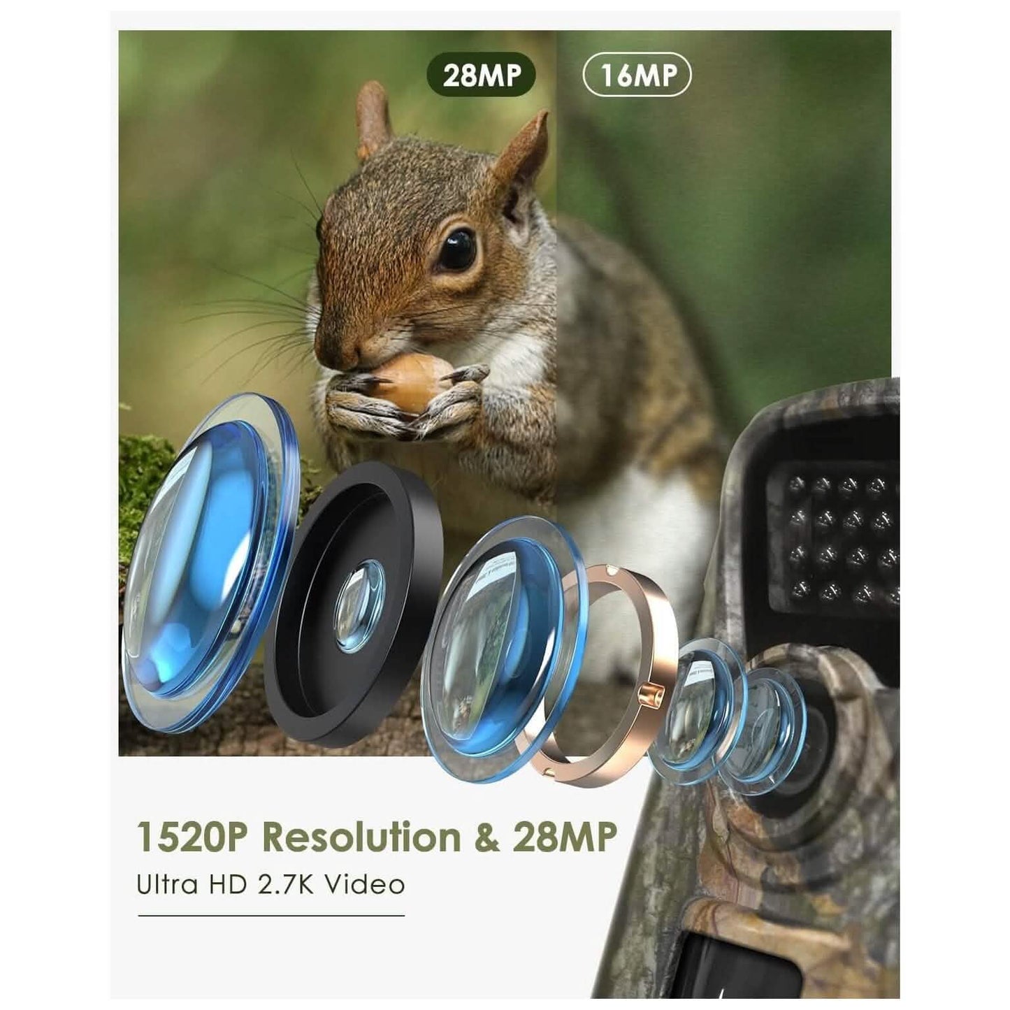 MAXDONE Trail Camera Hunting Camera Game (Refurbished)