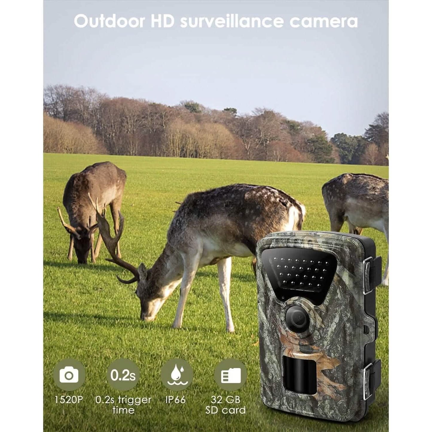 MAXDONE Trail Camera Hunting Camera Game (Refurbished)