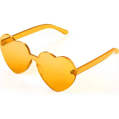Maxdot Heart Shape Sunglasses Party Sunglasses