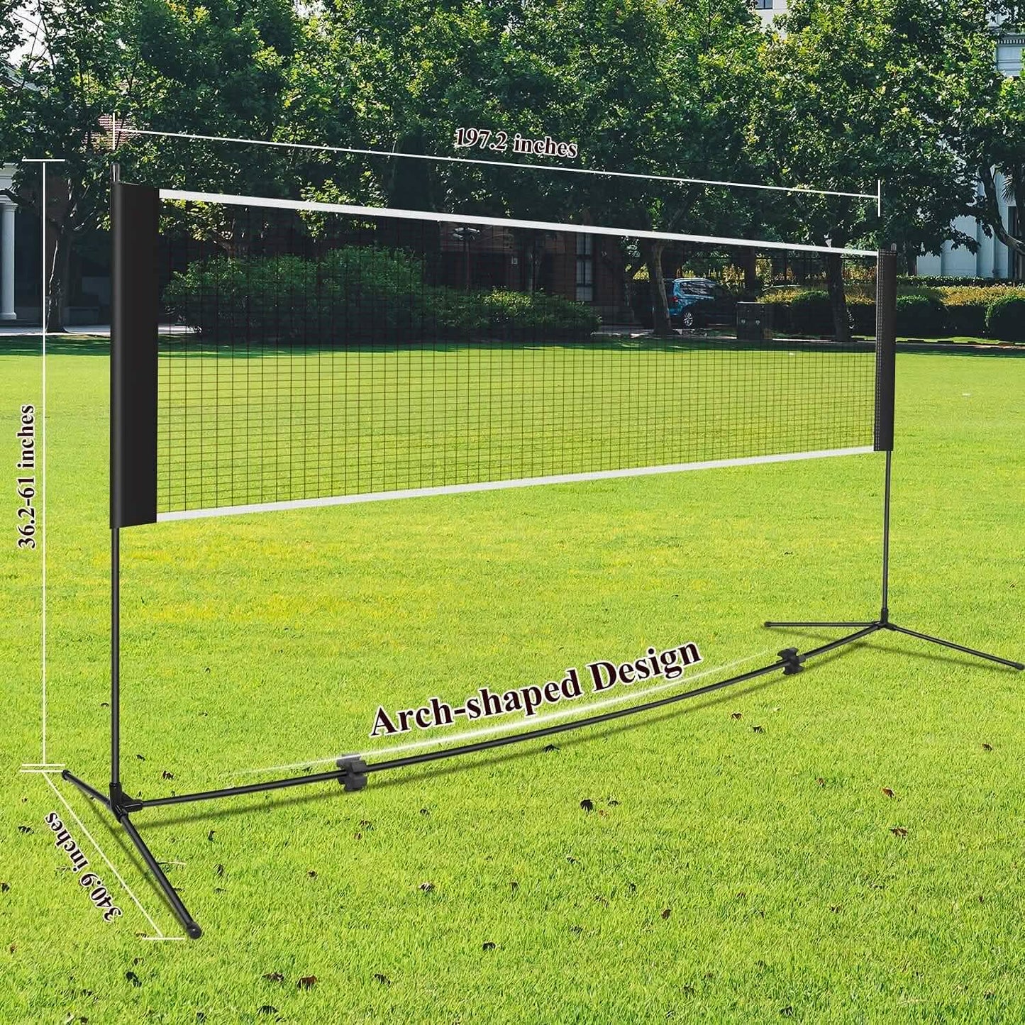 Maxkare 14Ft. Badminton Net Set