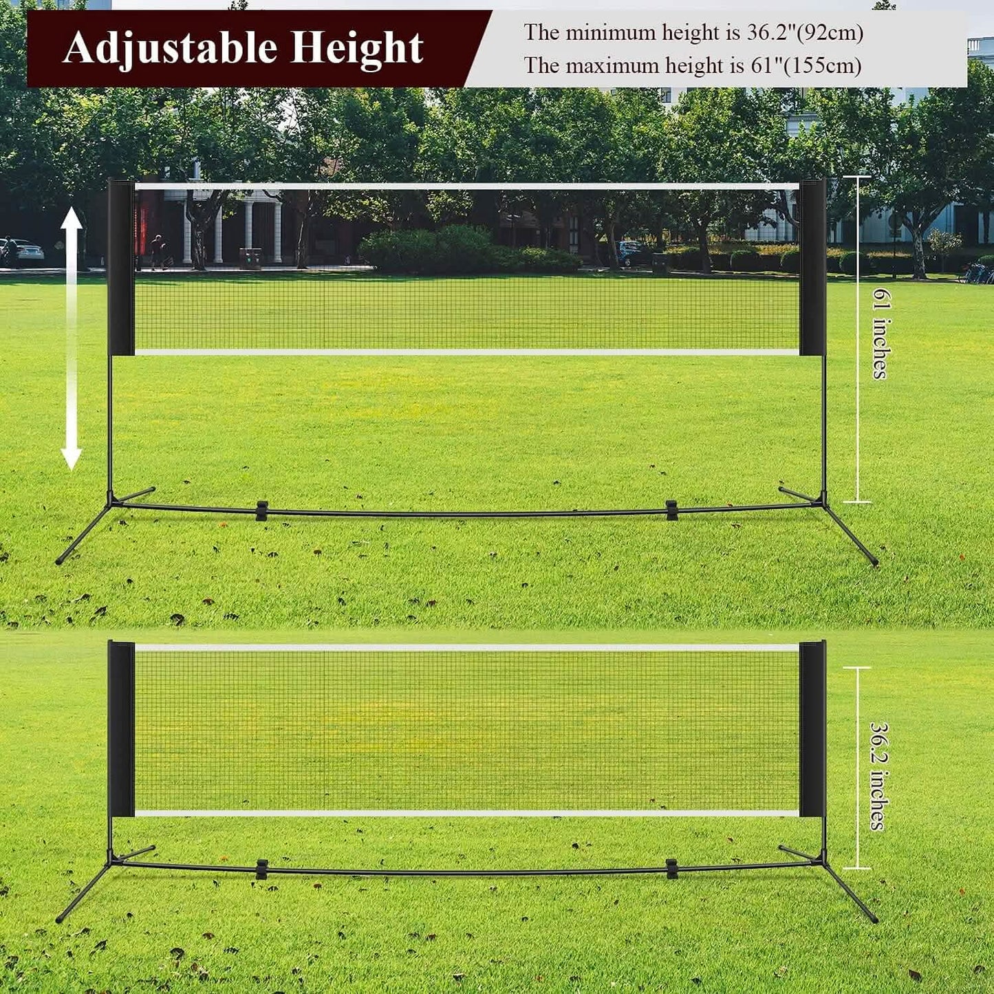 Maxkare 14Ft. Badminton Net Set