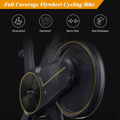MaxKare Stationary Upright Exercise Bike