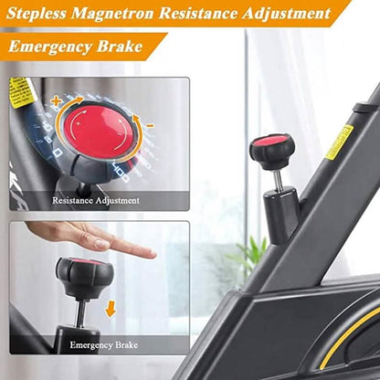 MaxKare Stationary Upright Exercise Bike