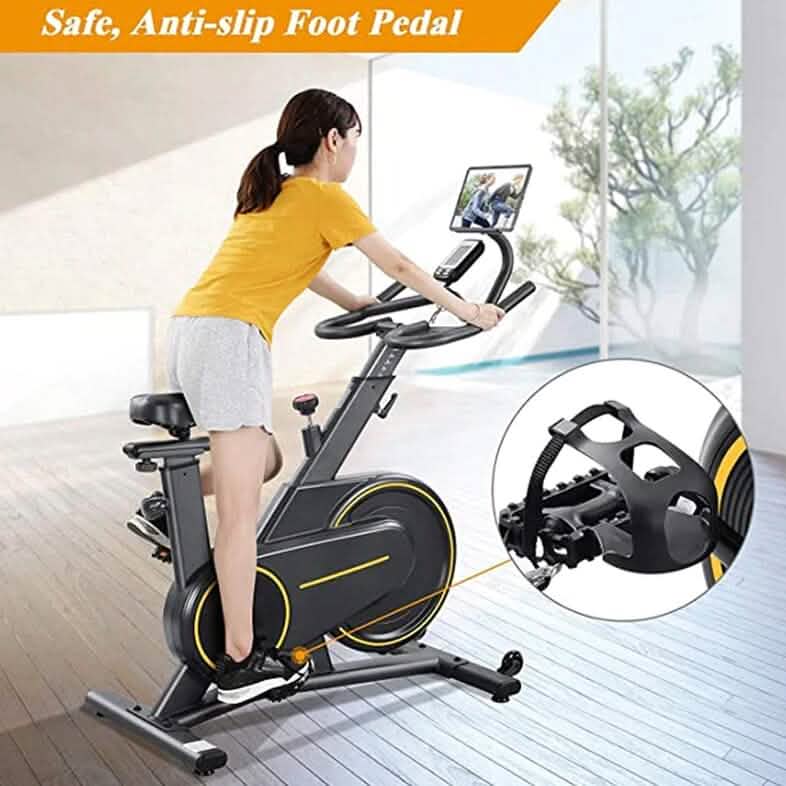 MaxKare Stationary Upright Exercise Bike