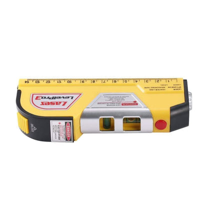 Measuring Tape with Horizontal Laser Line