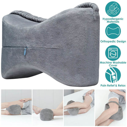 Memory Foam Contour Leg Pillow For Side Sleepers