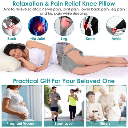 Memory Foam Contour Leg Pillow For Side Sleepers