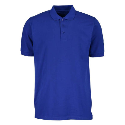 Men's 3-Button Ribbed Short Sleeve Polo