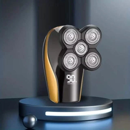 Men's Cordless Rechargeable Wet/Dry Shaver with LED Display