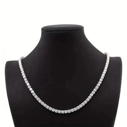 Men's Elegant Diamond Cubic Zirconia Necklace Chain