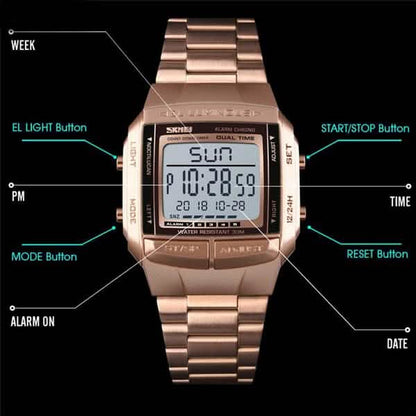 Men's Fashion LED Digital Watch