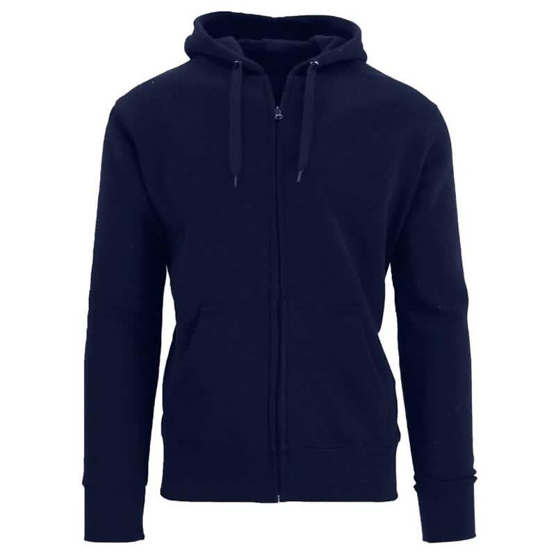Men's Fleece-Lined Zip Sweater Hoodie
